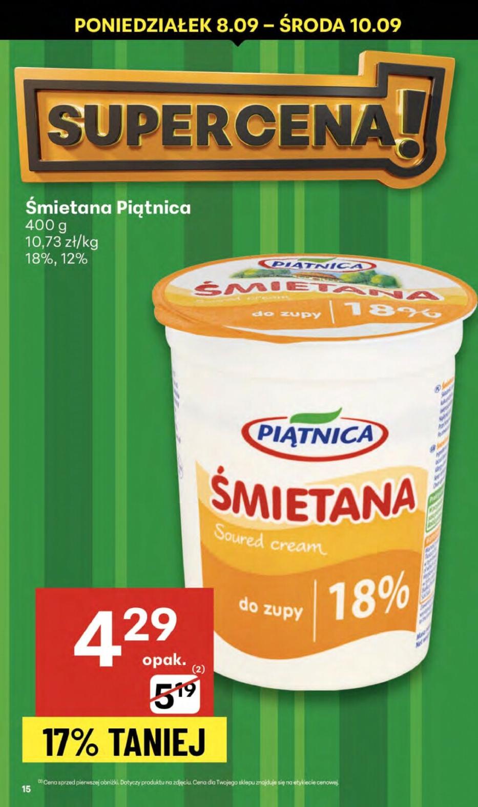 Gazetka promocyjna Delikatesy Centrum str. 15