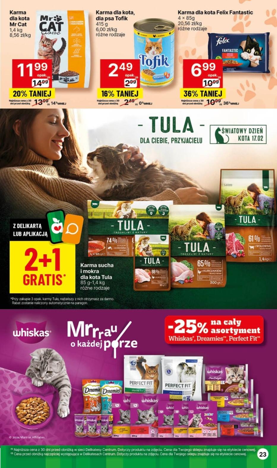 Gazetka promocyjna Delikatesy Centrum str. 23
