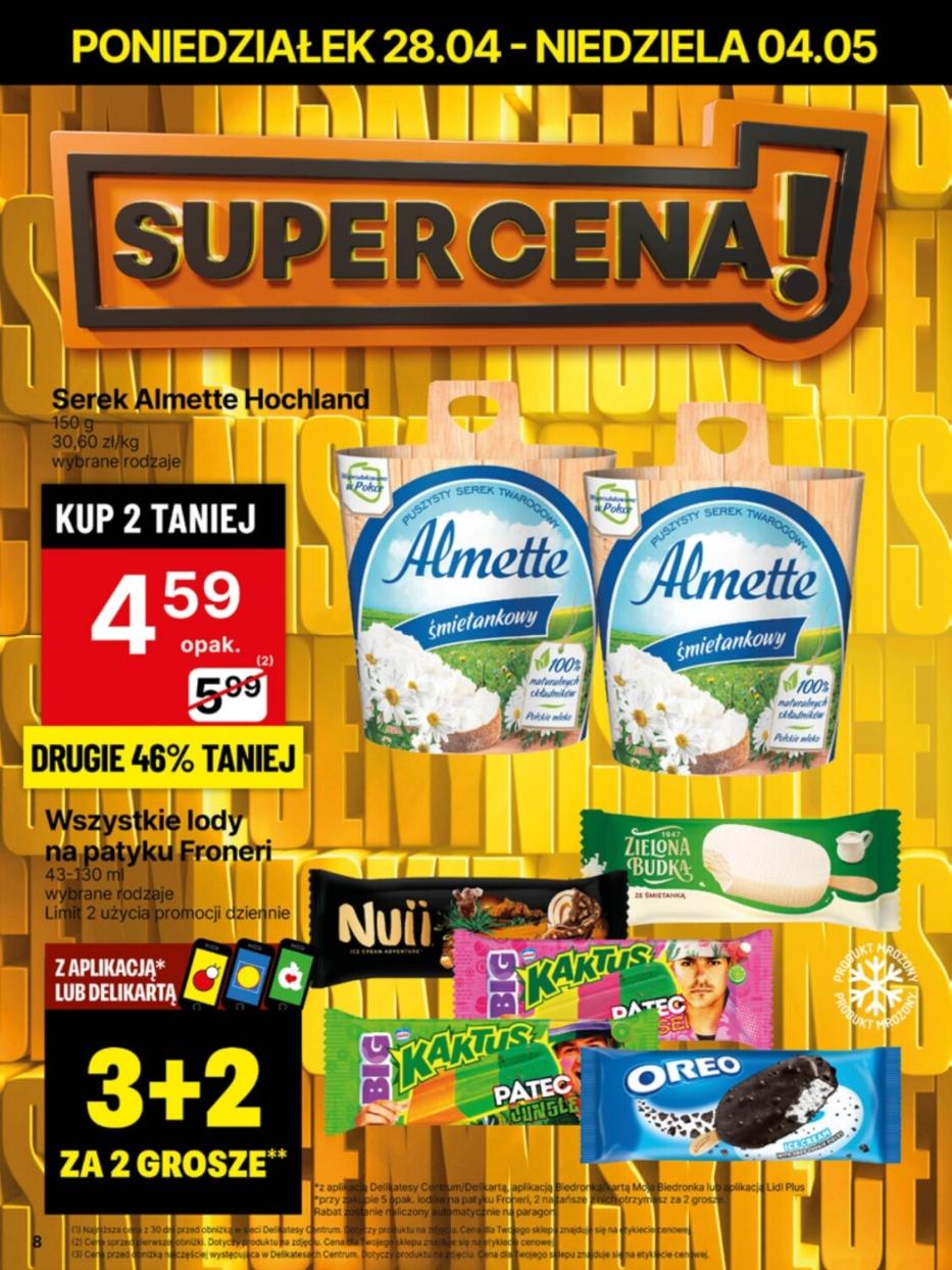 Gazetka promocyjna Delikatesy Centrum str. 8