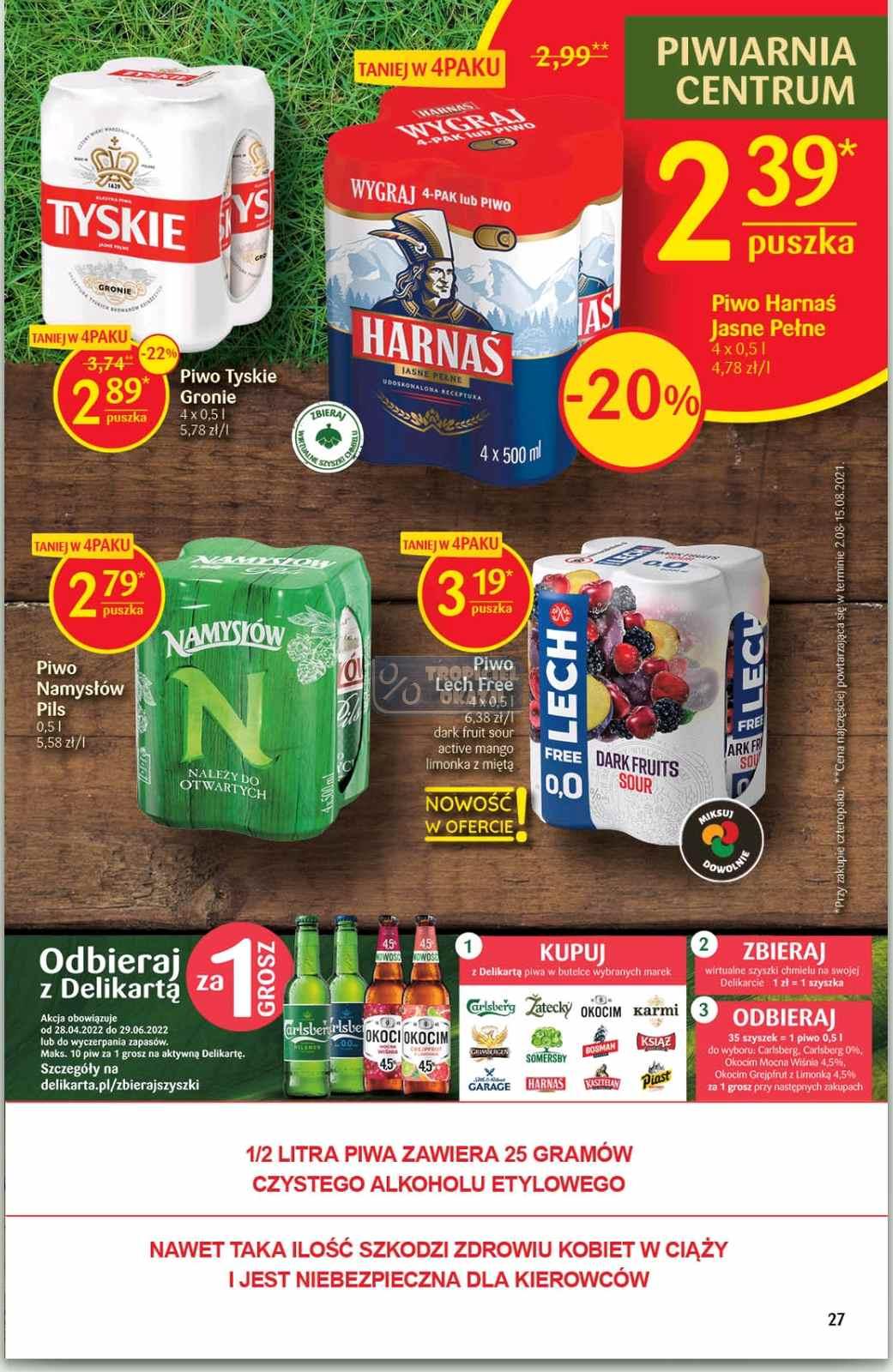 Gazetka promocyjna Delikatesy Centrum str. 27