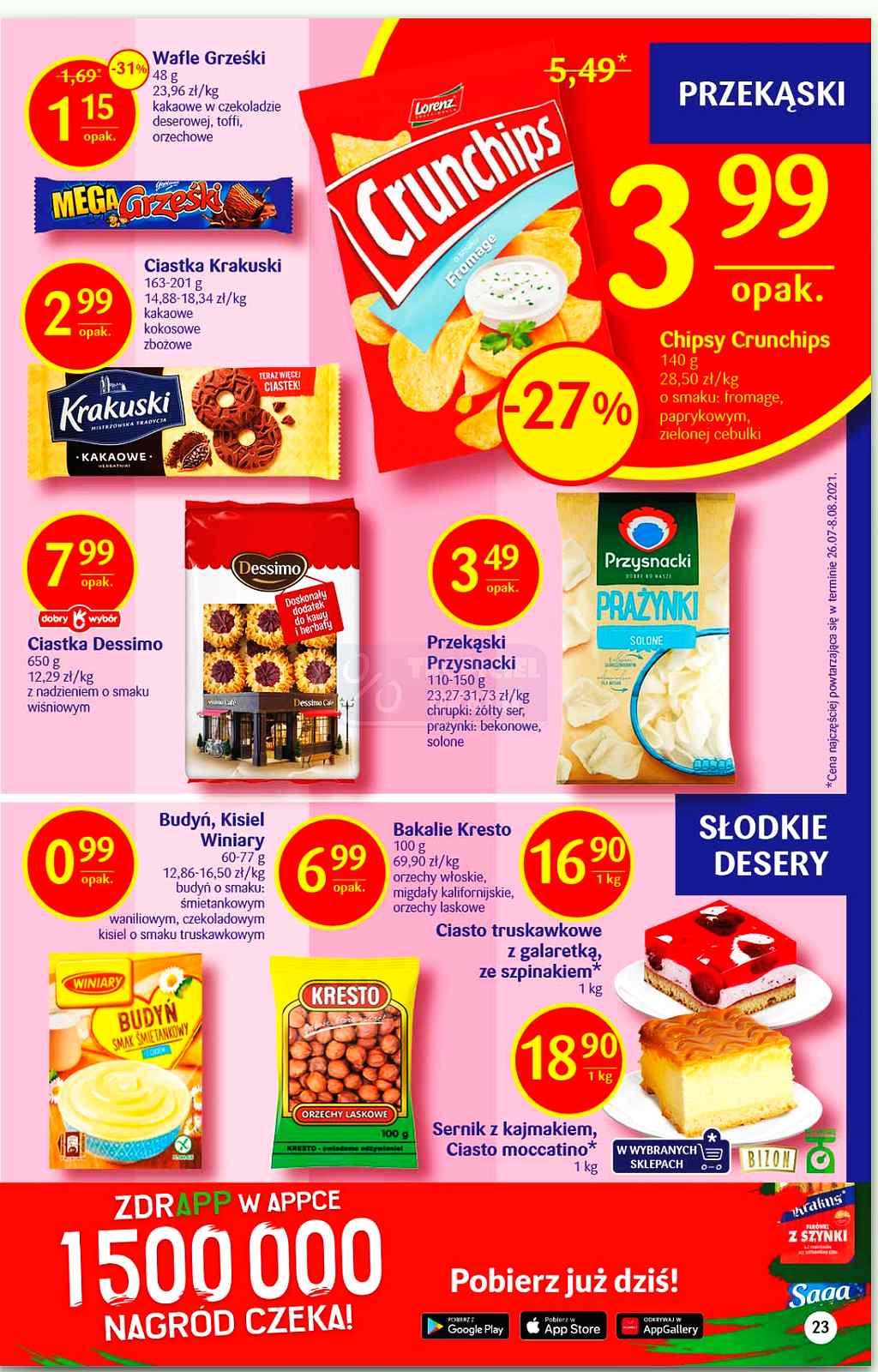 Gazetka promocyjna Delikatesy Centrum str. 23