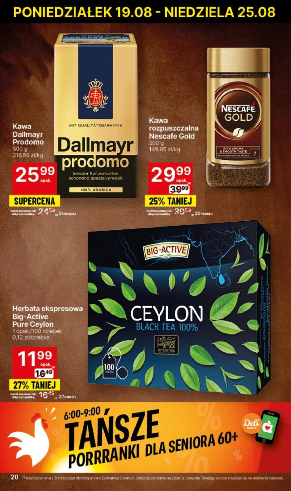 Gazetka promocyjna Delikatesy Centrum str. 20