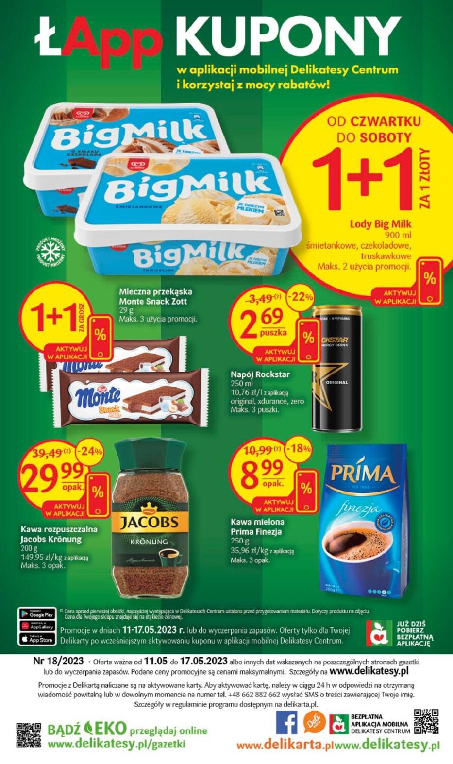 Gazetka promocyjna Delikatesy Centrum str. 32