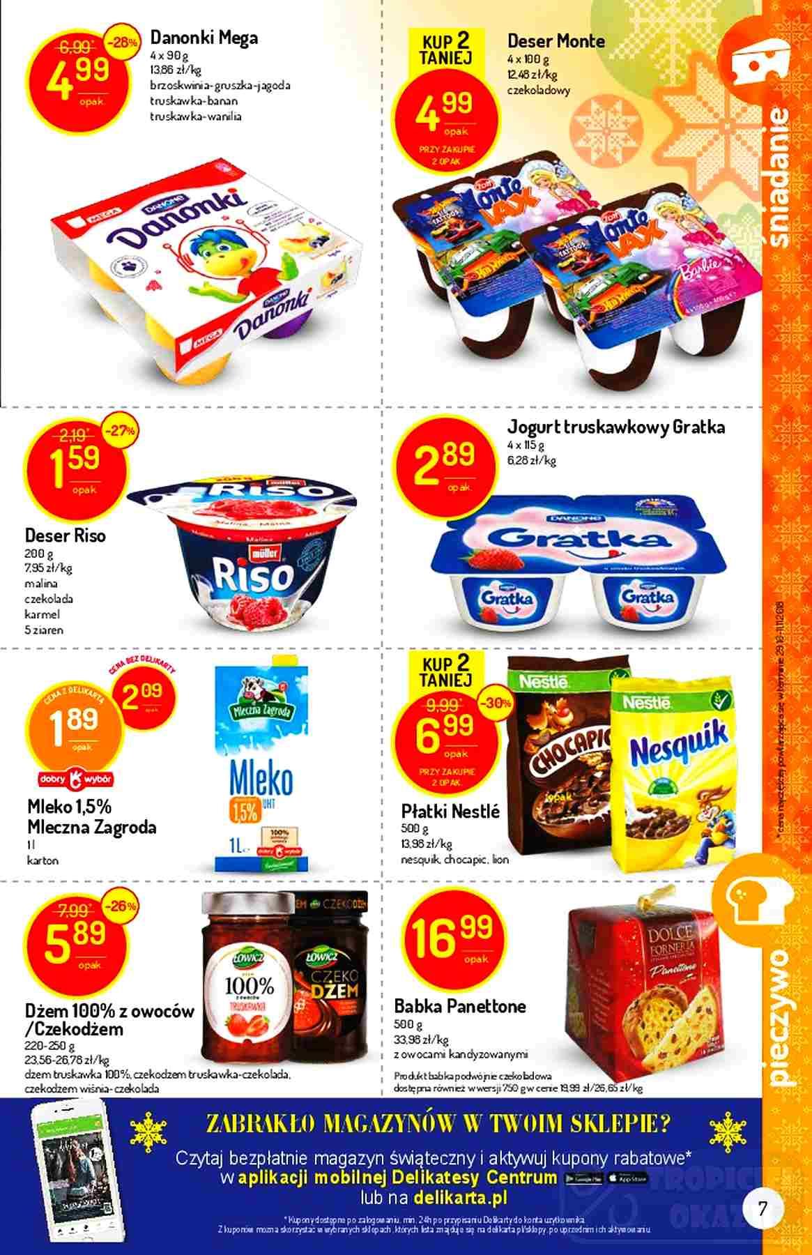 Gazetka promocyjna Delikatesy Centrum str. 7