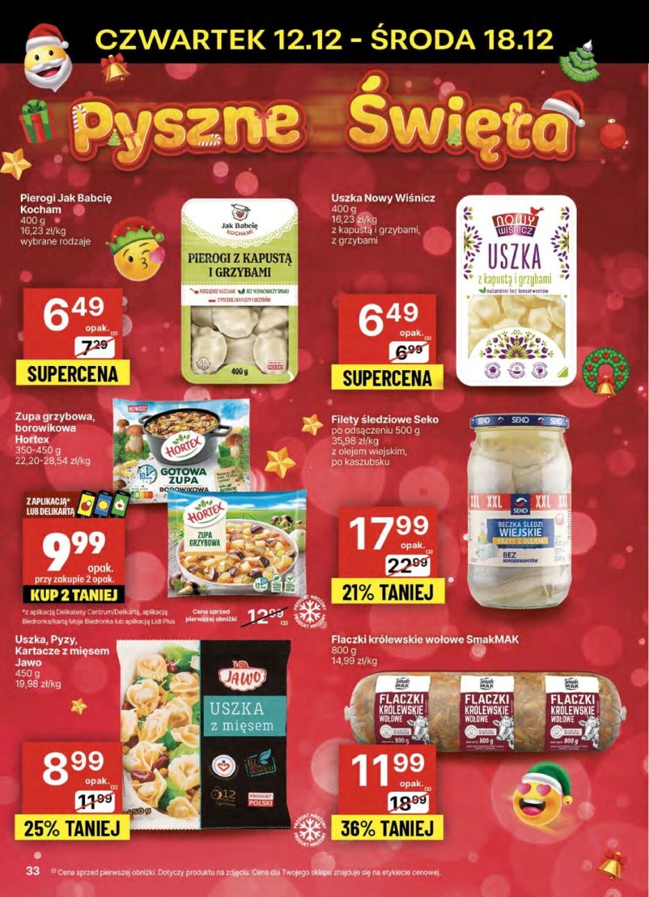 Gazetka promocyjna Delikatesy Centrum str. 33