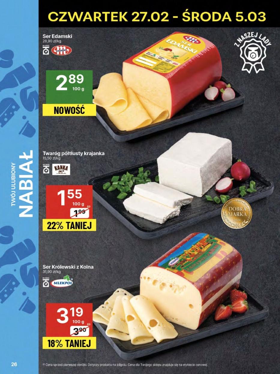 Gazetka promocyjna Delikatesy Centrum str. 26