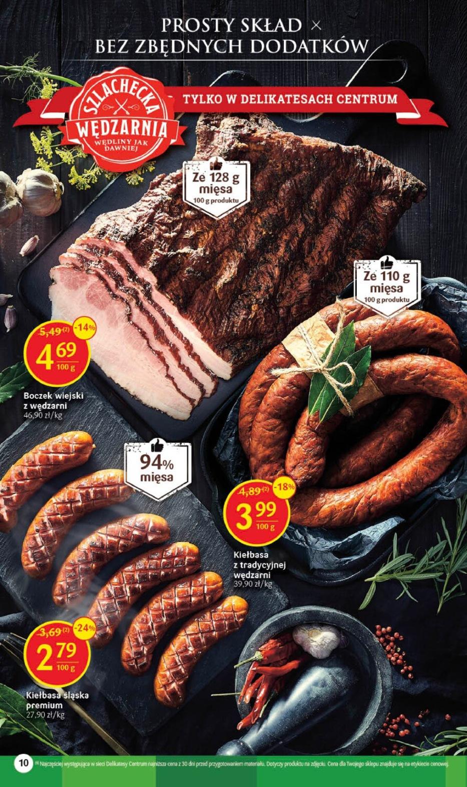 Gazetka promocyjna Delikatesy Centrum str. 10