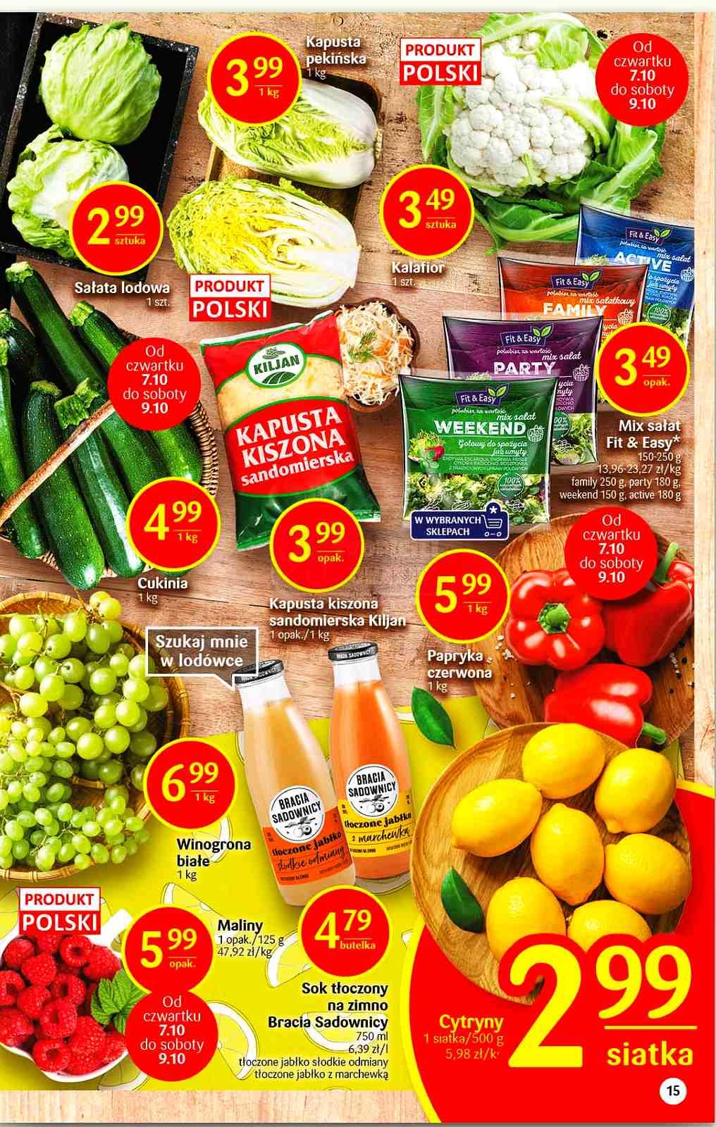 Gazetka promocyjna Delikatesy Centrum str. 15