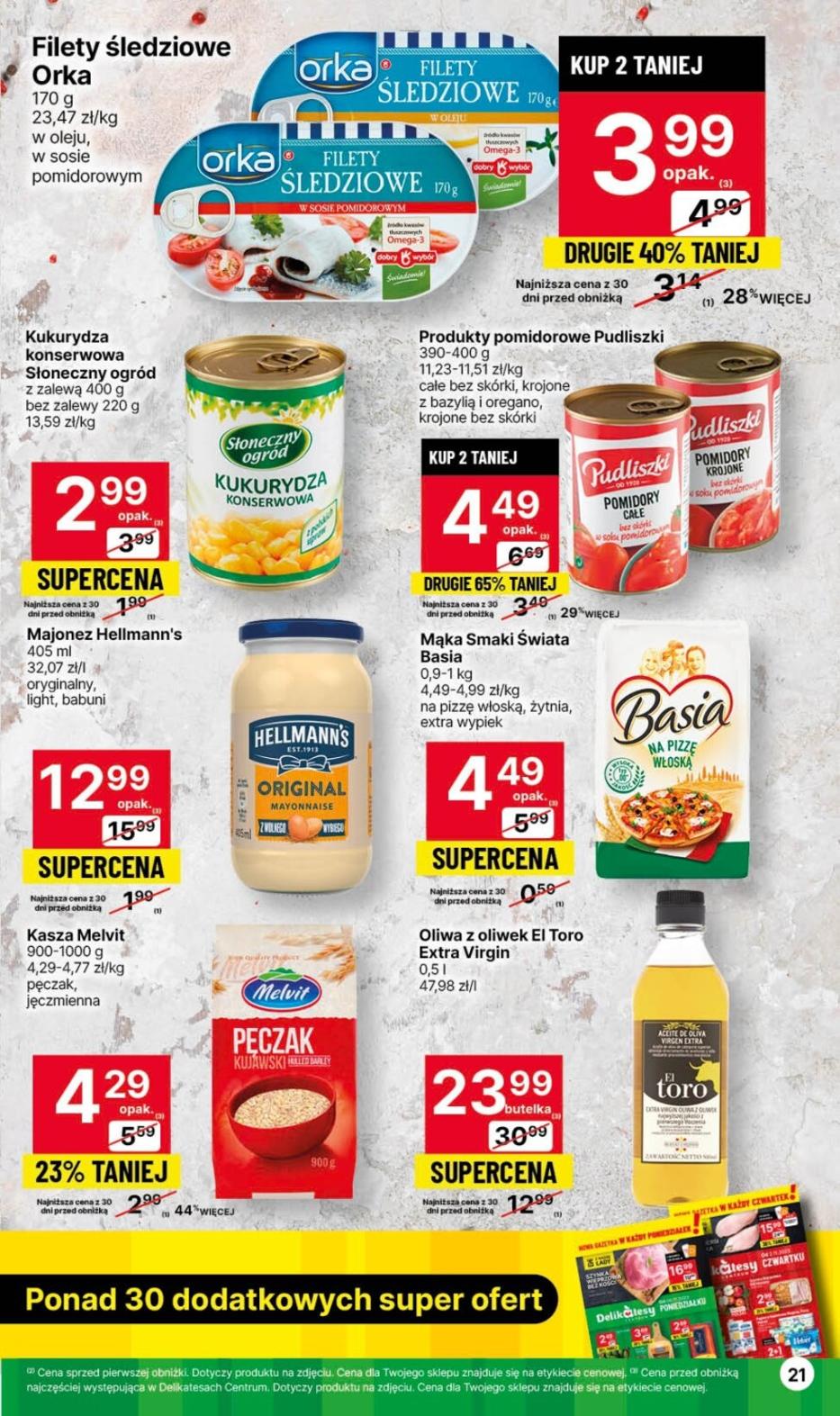 Gazetka promocyjna Delikatesy Centrum str. 21