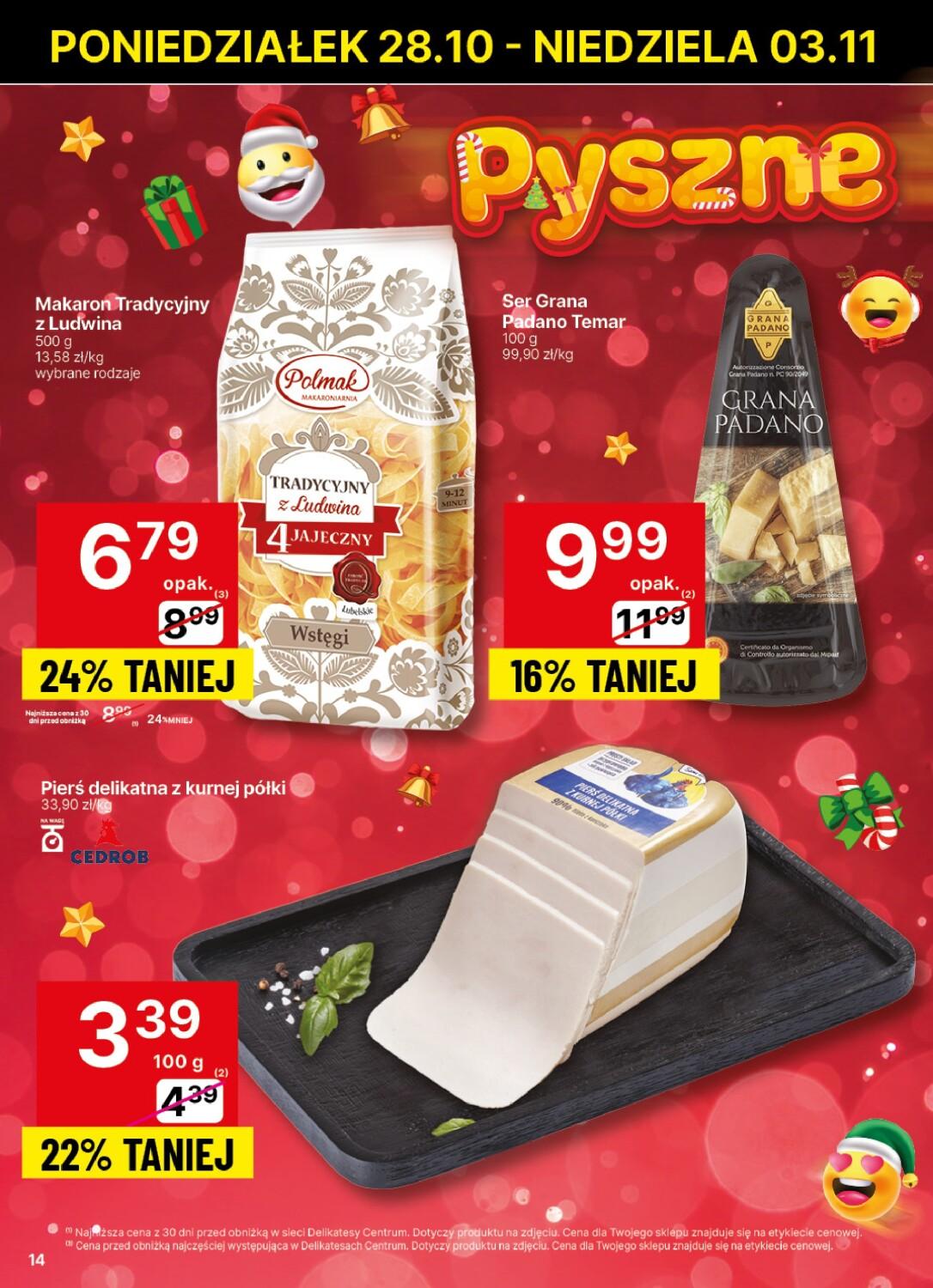 Gazetka promocyjna Delikatesy Centrum str. 14