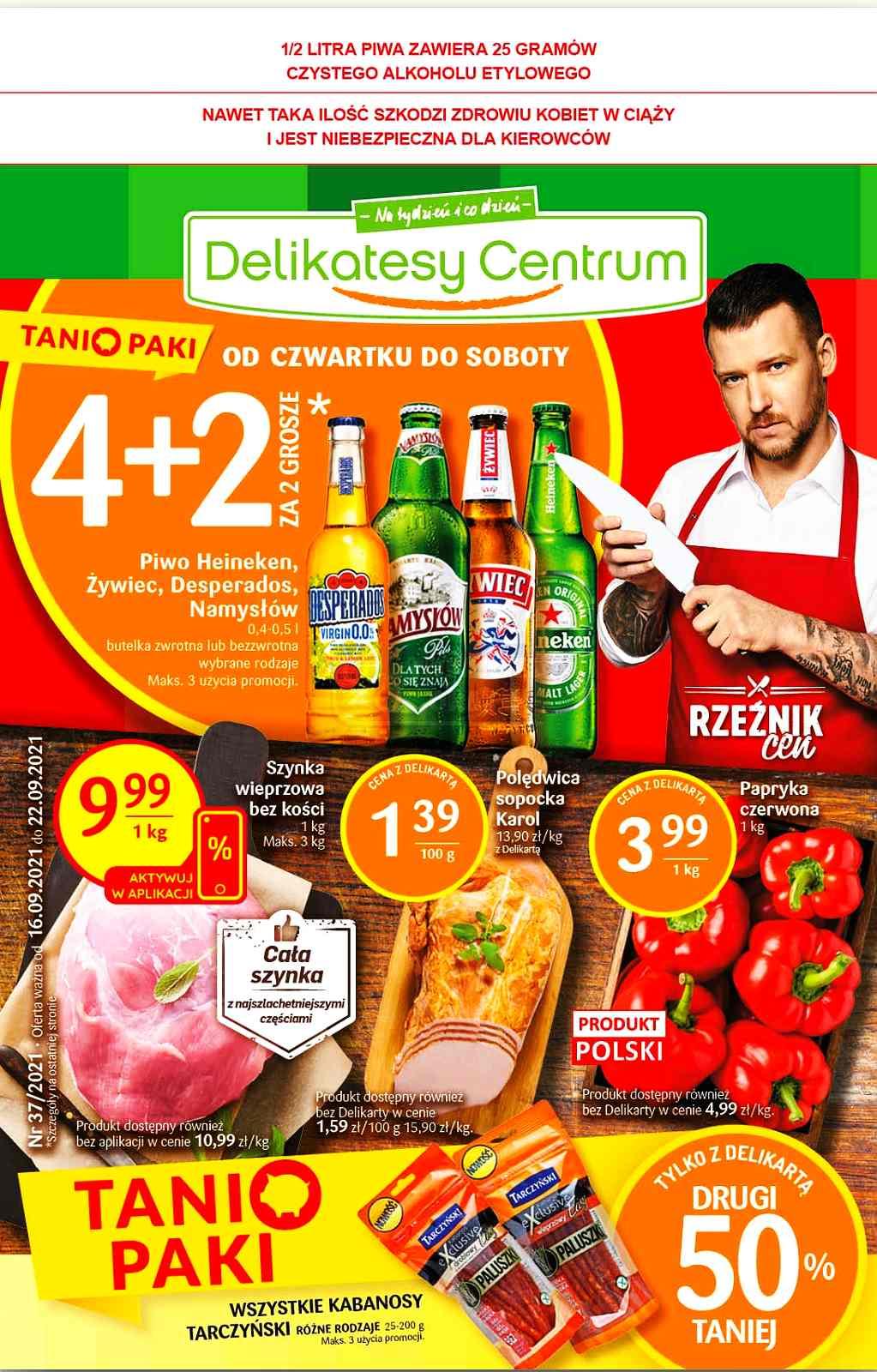 Gazetka promocyjna Delikatesy Centrum str. 1