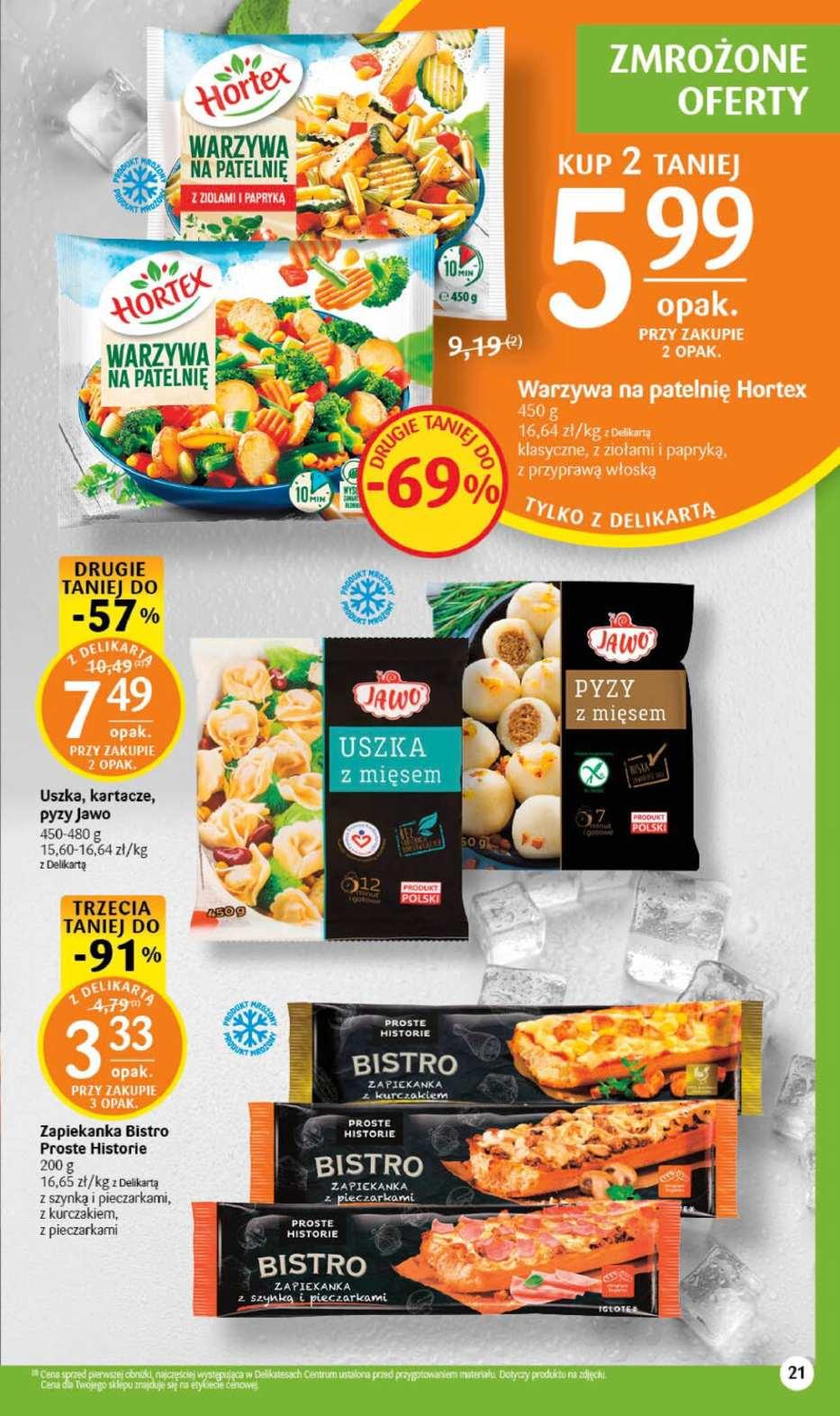 Gazetka promocyjna Delikatesy Centrum str. 21