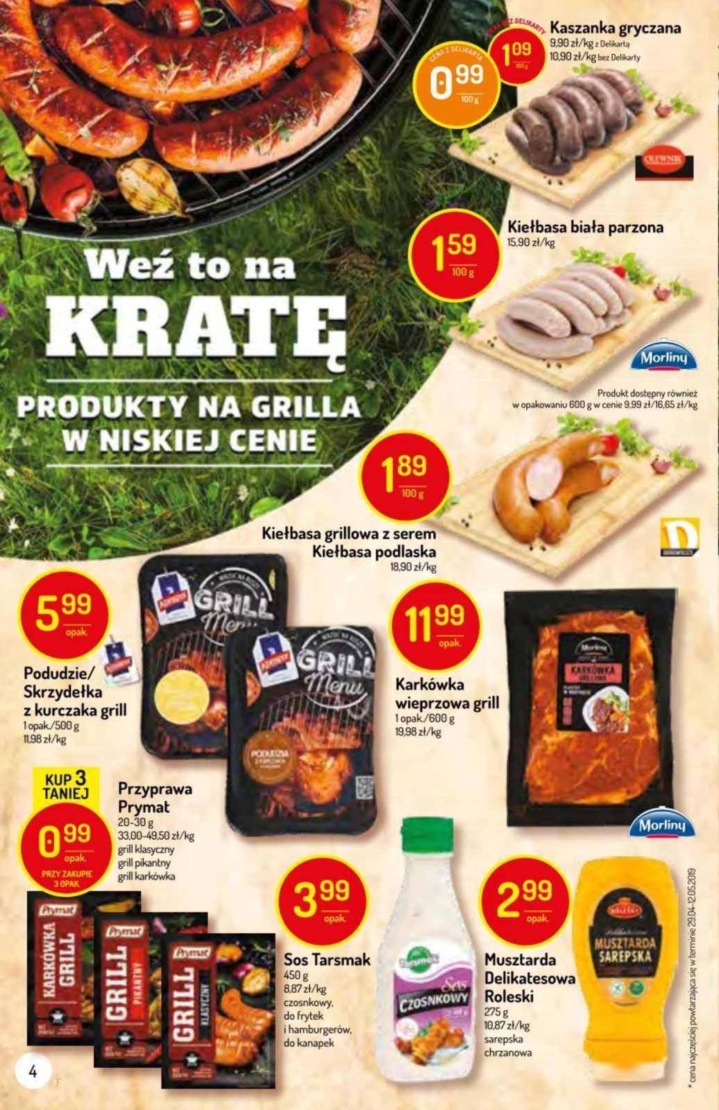 Gazetka promocyjna Delikatesy Centrum str. 4