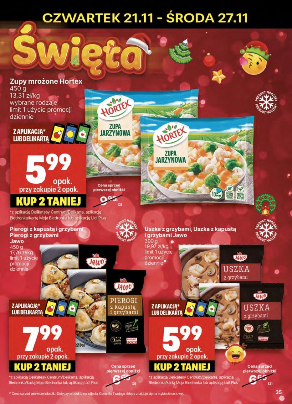 Gazetka promocyjna Delikatesy Centrum str. 35