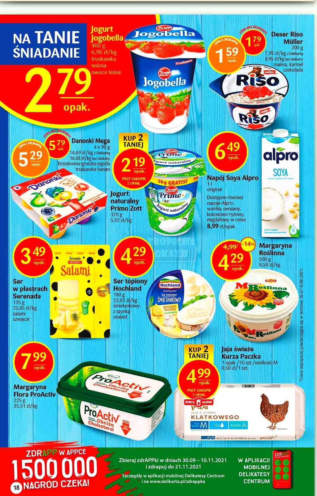 Gazetka promocyjna Delikatesy Centrum str. 18