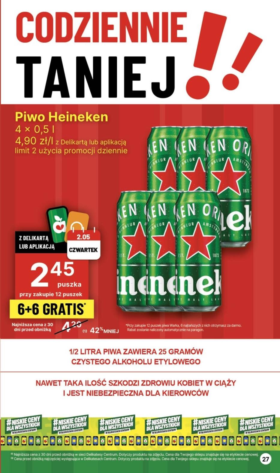 Gazetka promocyjna Delikatesy Centrum str. 27