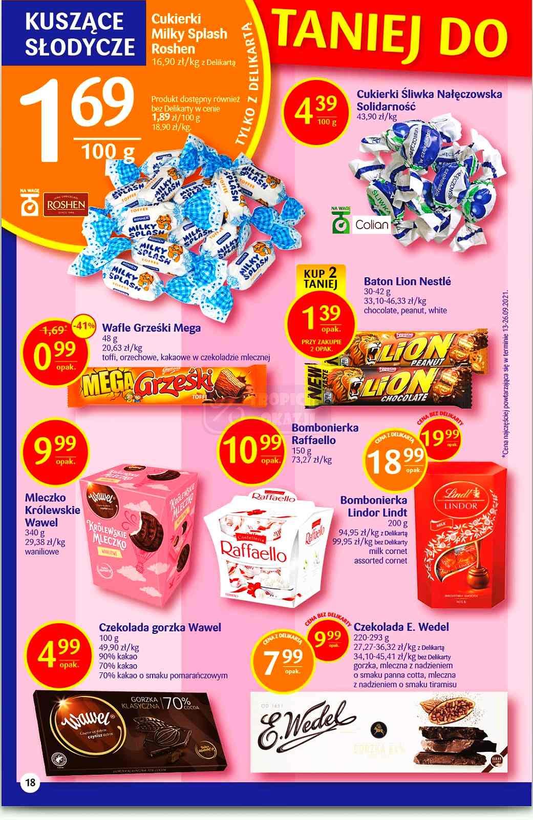 Gazetka promocyjna Delikatesy Centrum str. 18