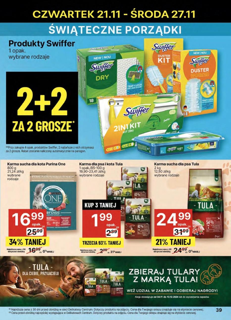 Gazetka promocyjna Delikatesy Centrum str. 39