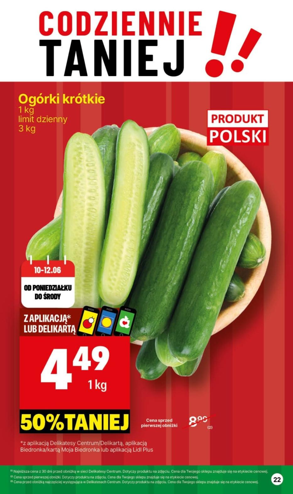 Gazetka promocyjna Delikatesy Centrum str. 22