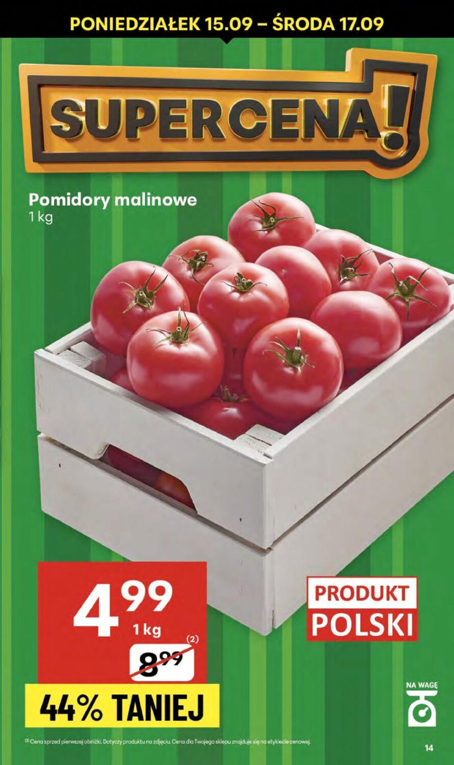 Gazetka promocyjna Delikatesy Centrum str. 14