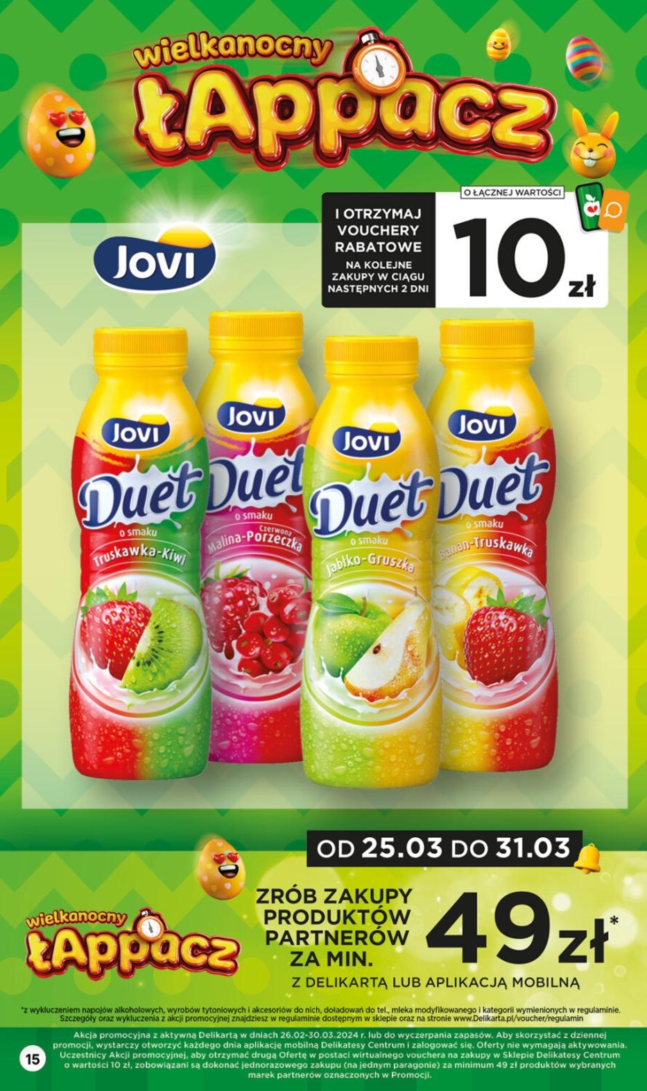 Gazetka promocyjna Delikatesy Centrum str. 15