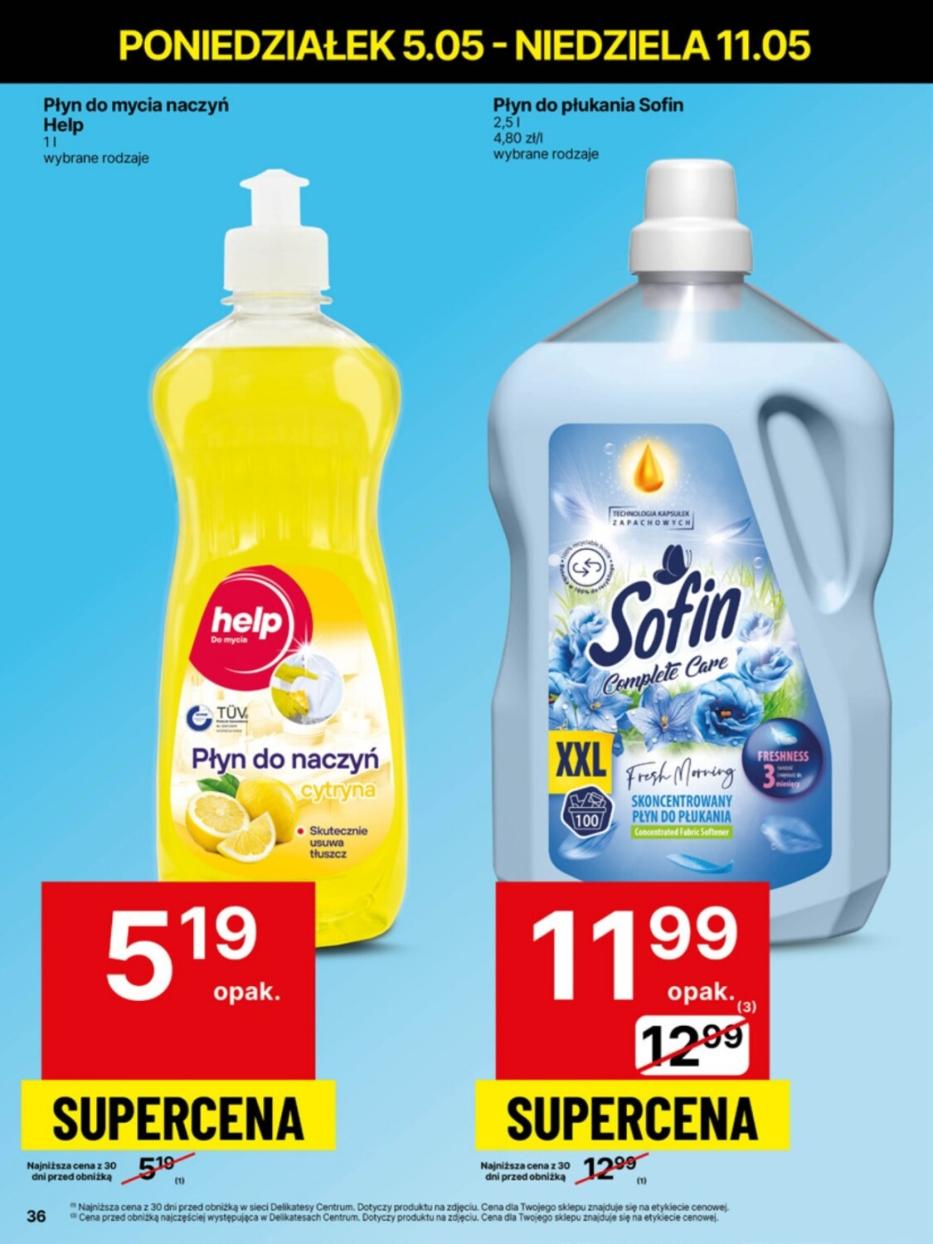 Gazetka promocyjna Delikatesy Centrum str. 36