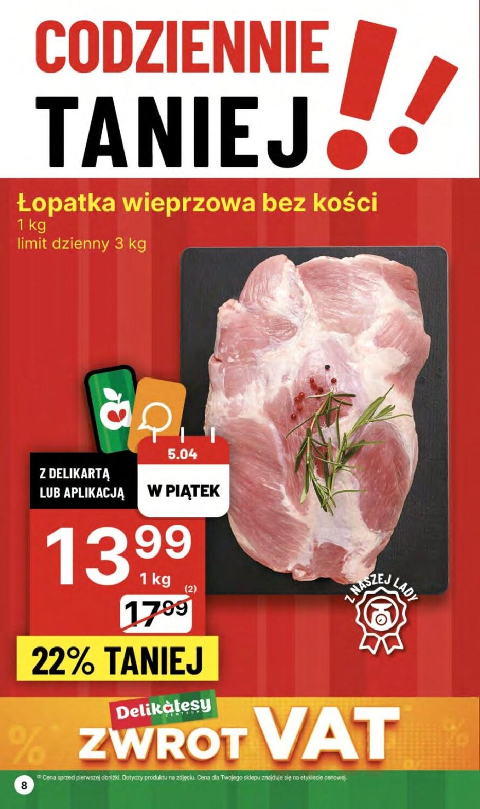 Gazetka promocyjna Delikatesy Centrum str. 8