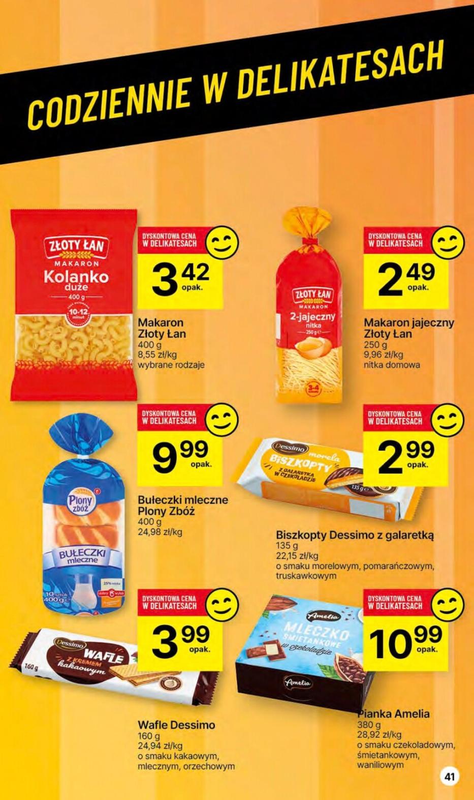 Gazetka promocyjna Delikatesy Centrum str. 41