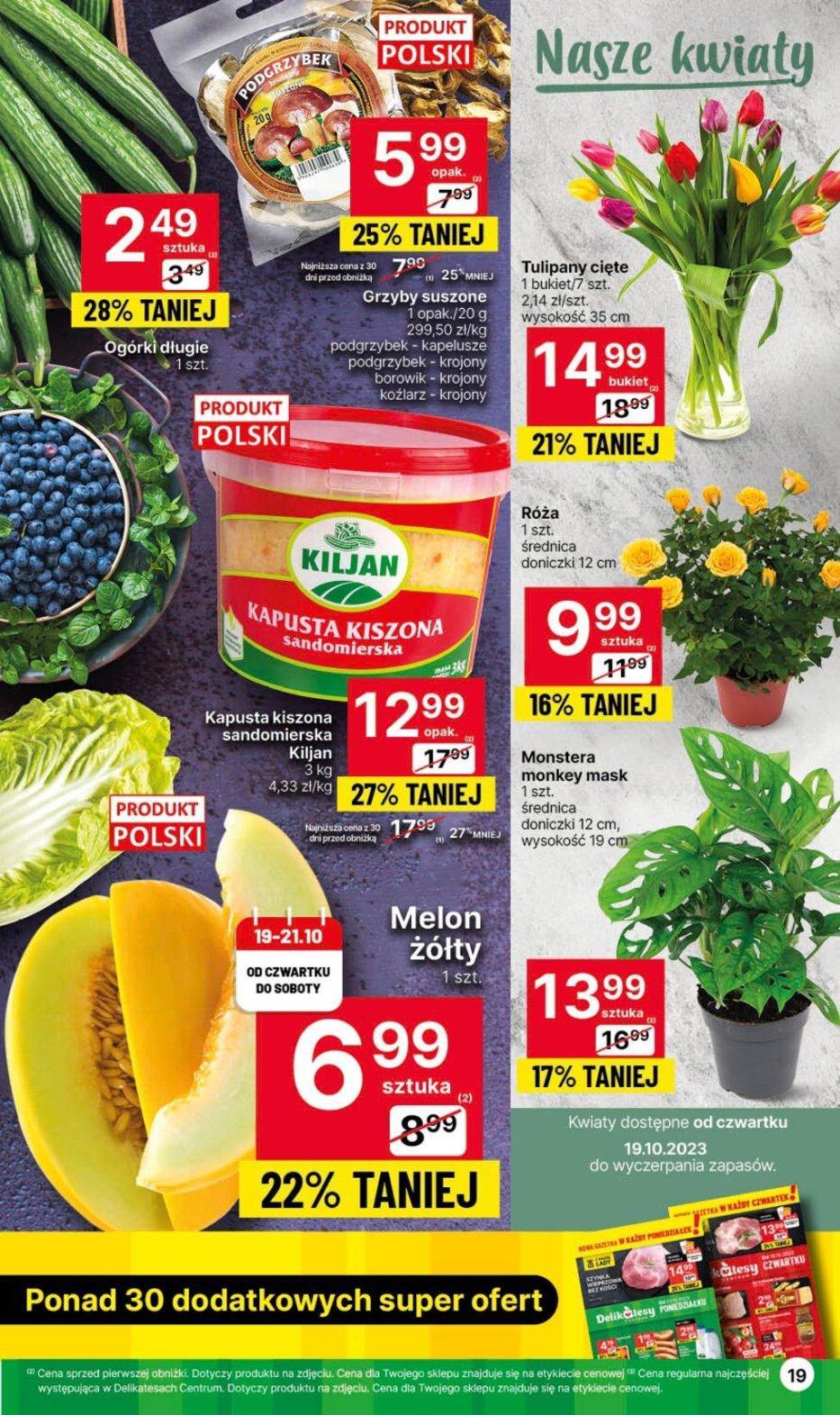 Gazetka promocyjna Delikatesy Centrum str. 19
