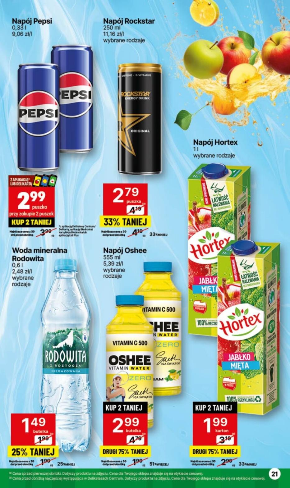 Gazetka promocyjna Delikatesy Centrum str. 21