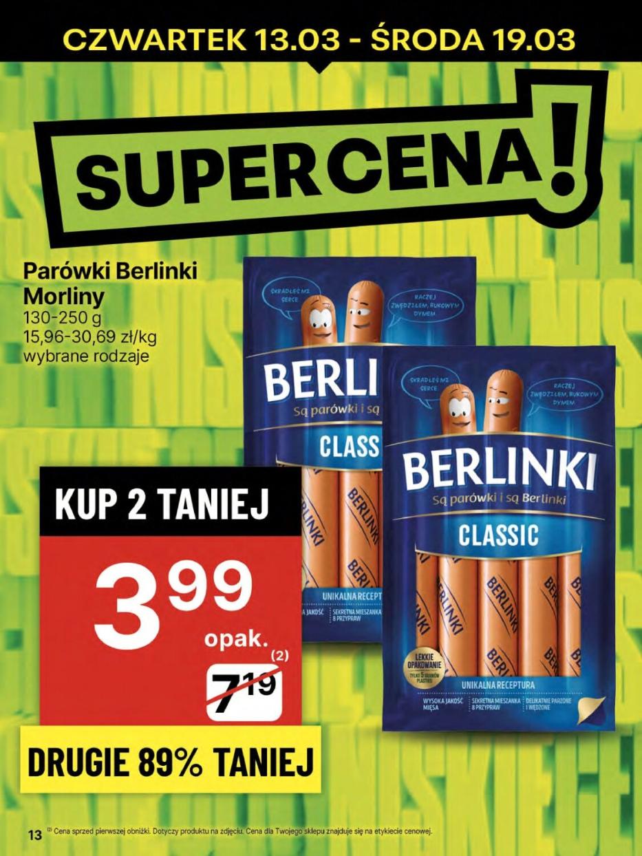 Gazetka promocyjna Delikatesy Centrum str. 13