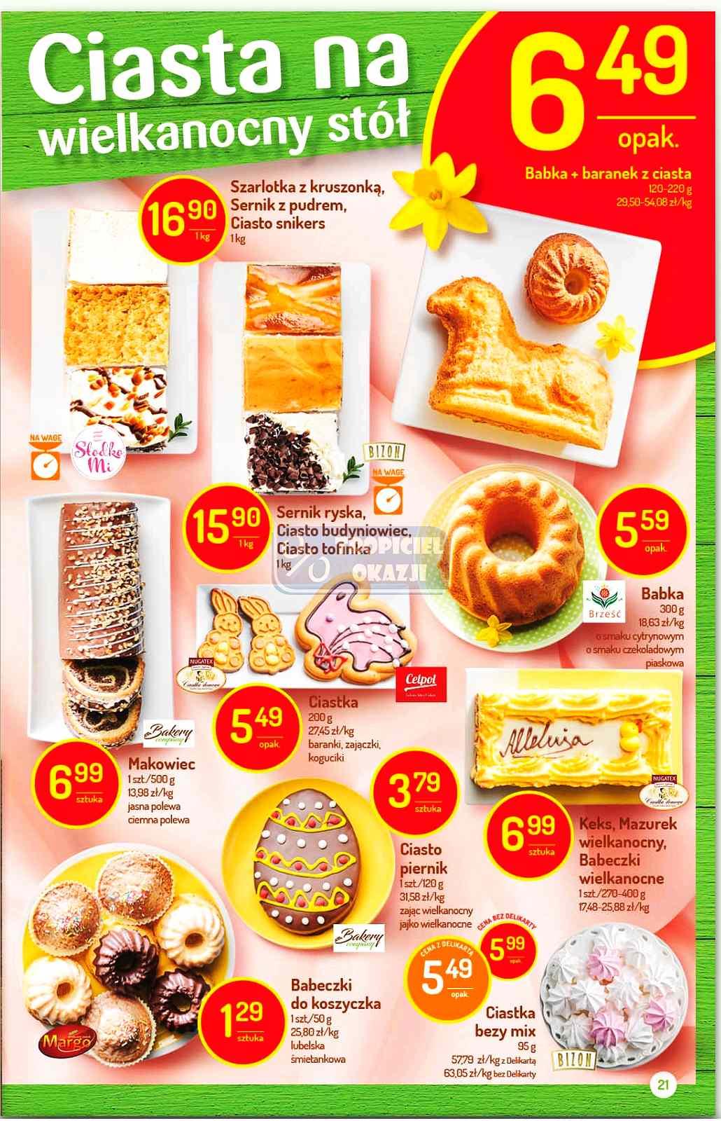 Gazetka promocyjna Delikatesy Centrum str. 21