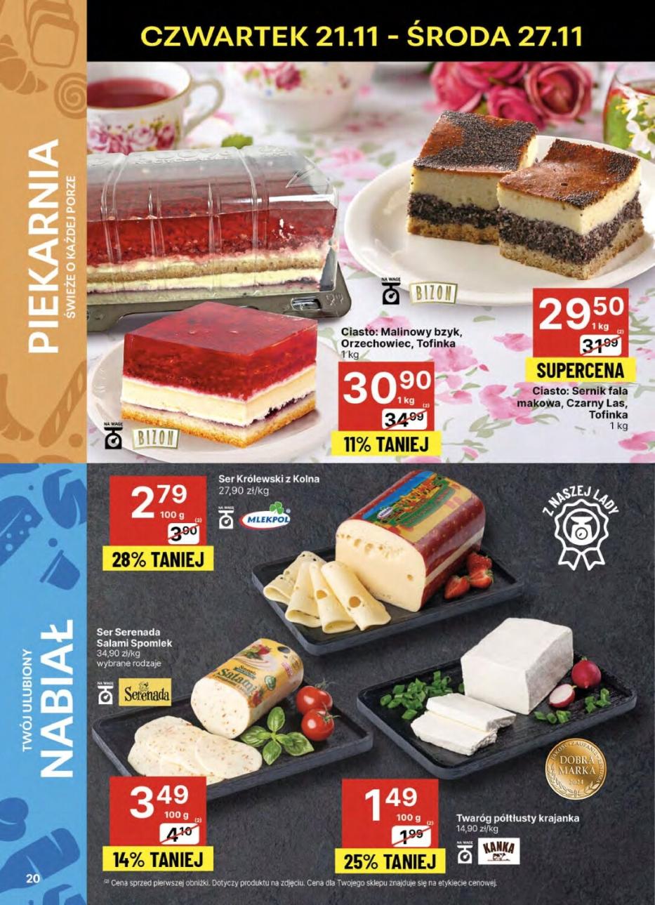 Gazetka promocyjna Delikatesy Centrum str. 20