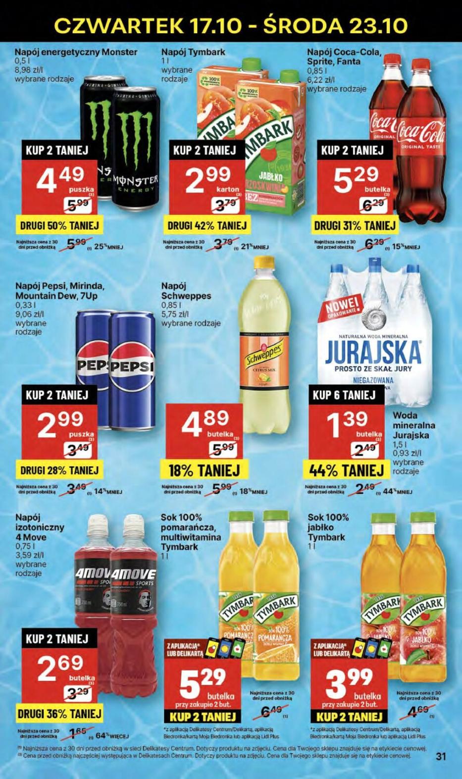 Gazetka promocyjna Delikatesy Centrum str. 31