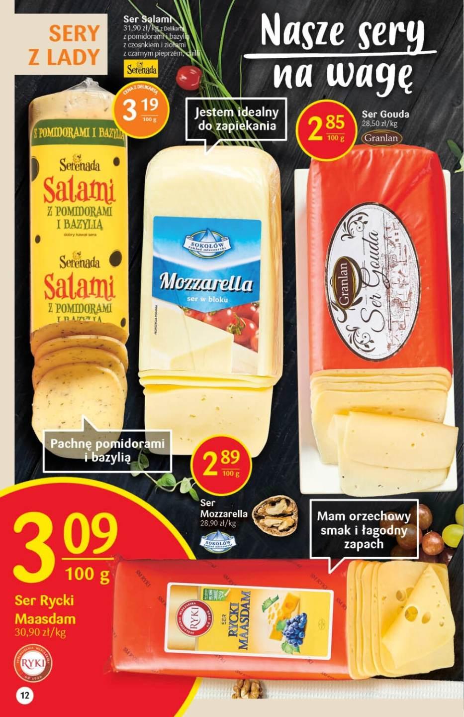 Gazetka promocyjna Delikatesy Centrum str. 12