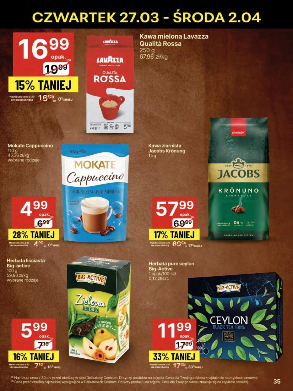 Gazetka promocyjna Delikatesy Centrum str. 35