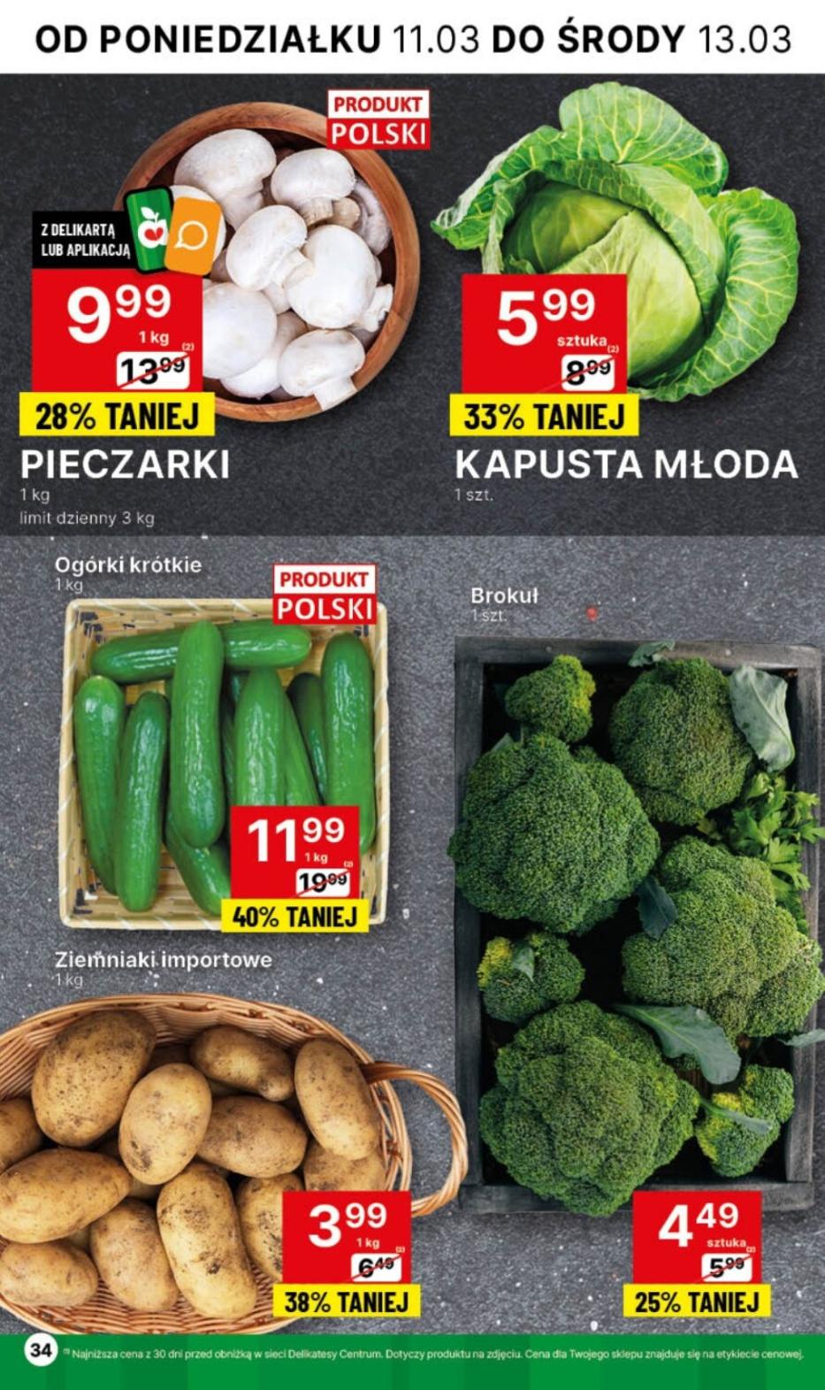 Gazetka promocyjna Delikatesy Centrum str. 34