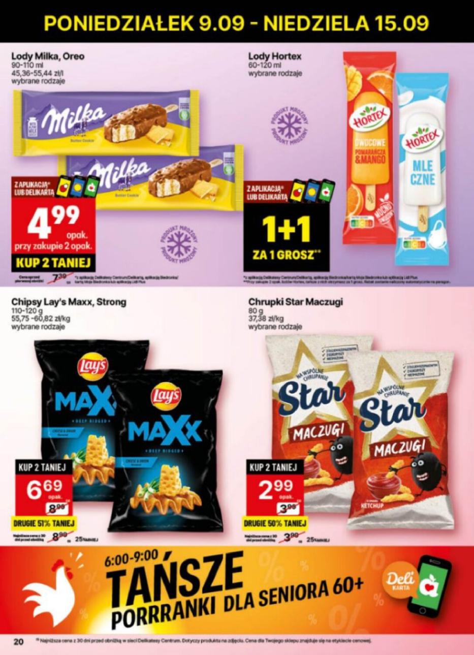 Gazetka promocyjna Delikatesy Centrum str. 20