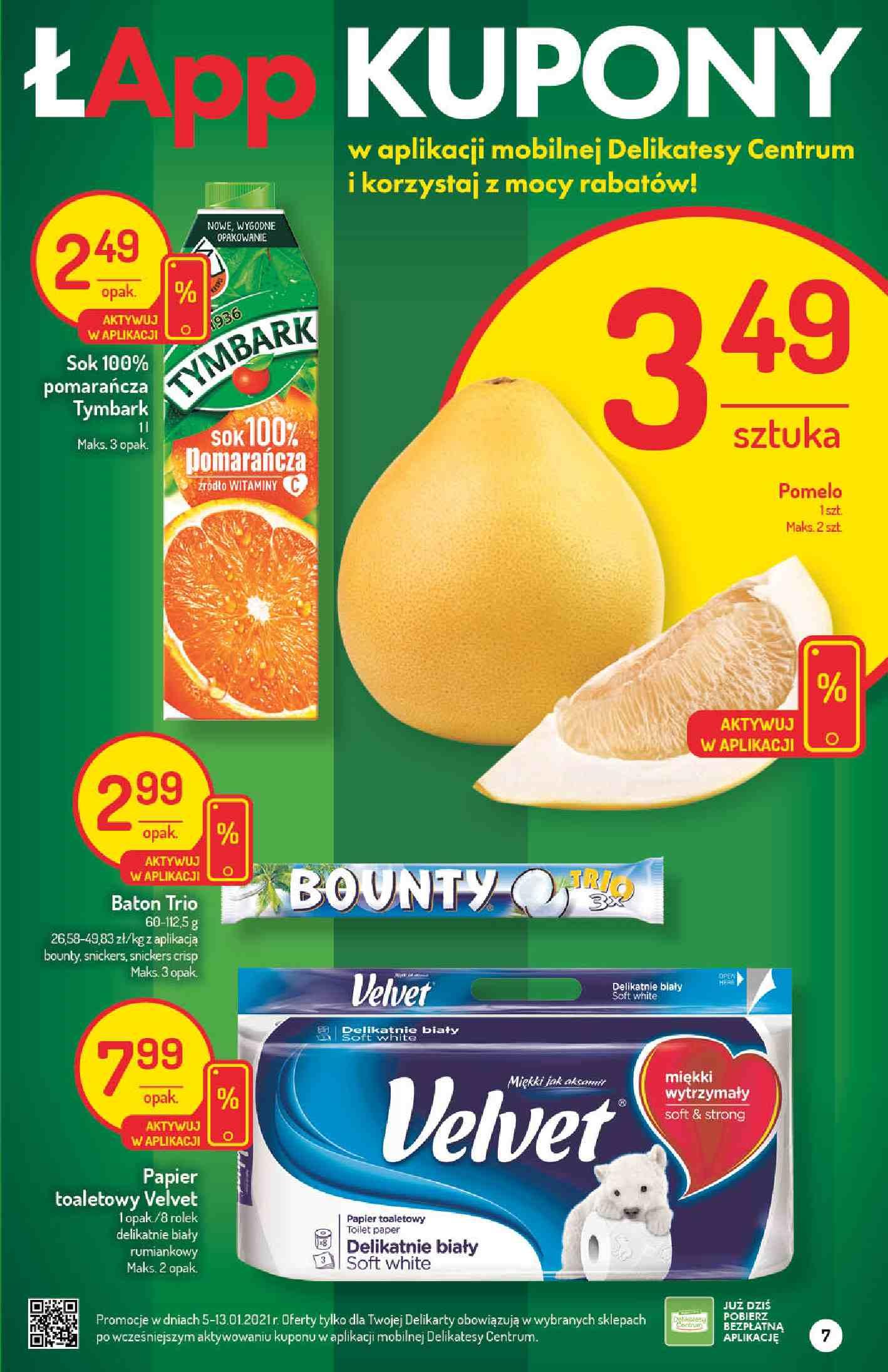 Gazetka promocyjna Delikatesy Centrum str. 7