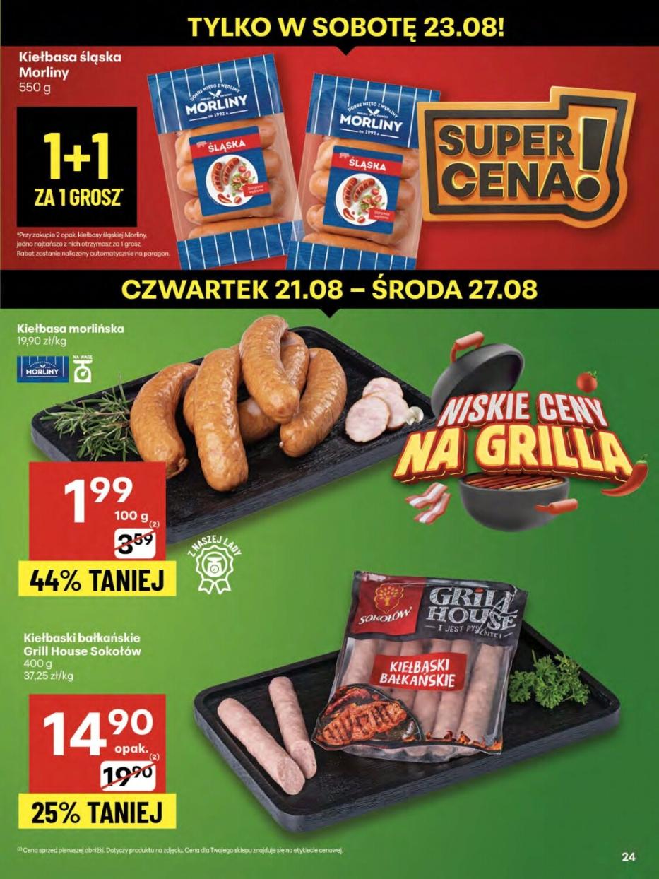 Gazetka promocyjna Delikatesy Centrum str. 24