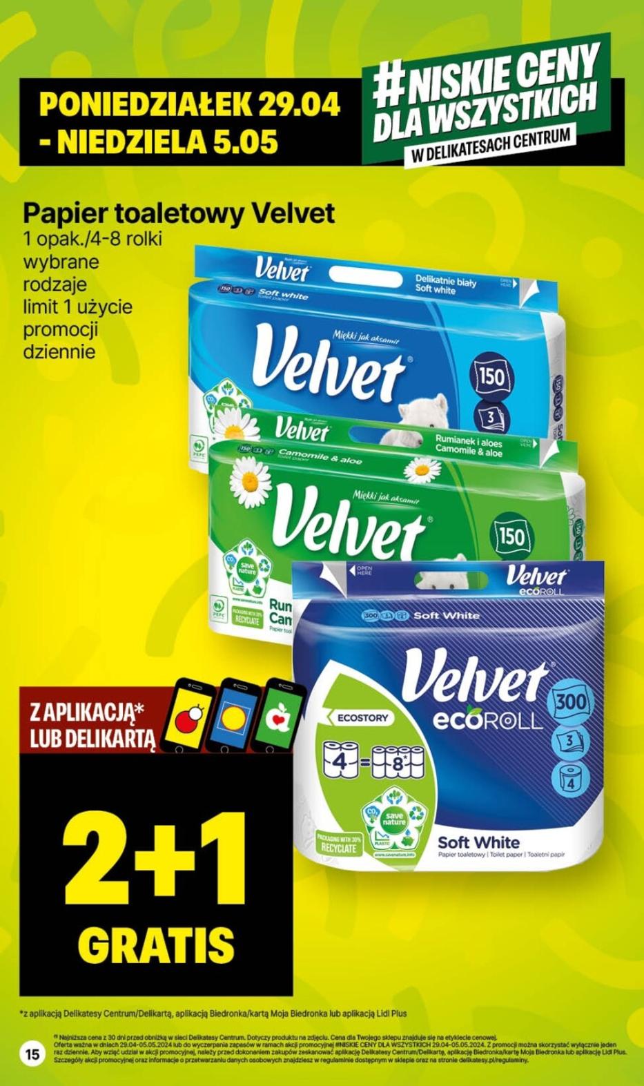 Gazetka promocyjna Delikatesy Centrum str. 15