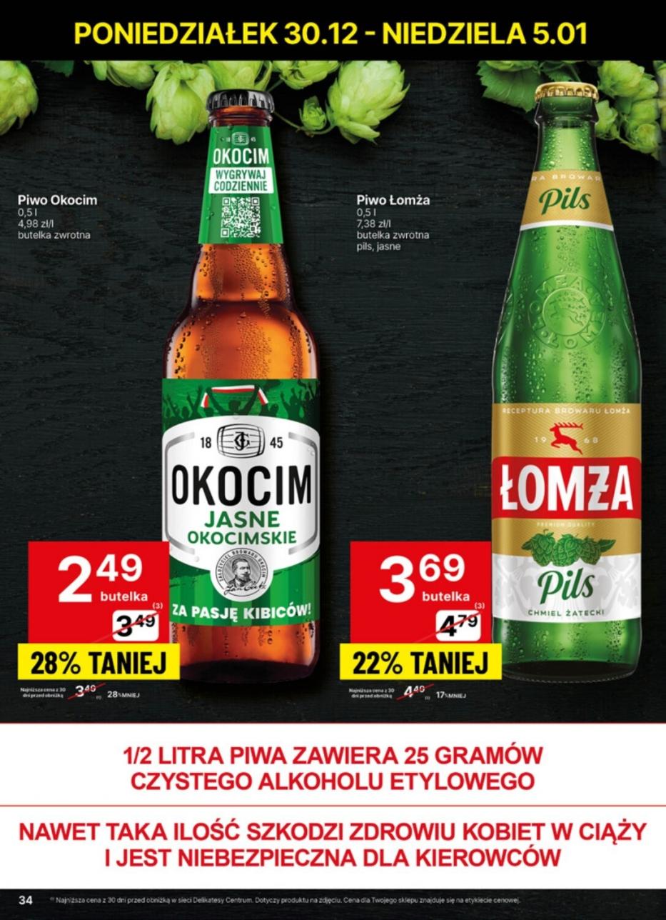 Gazetka promocyjna Delikatesy Centrum str. 34