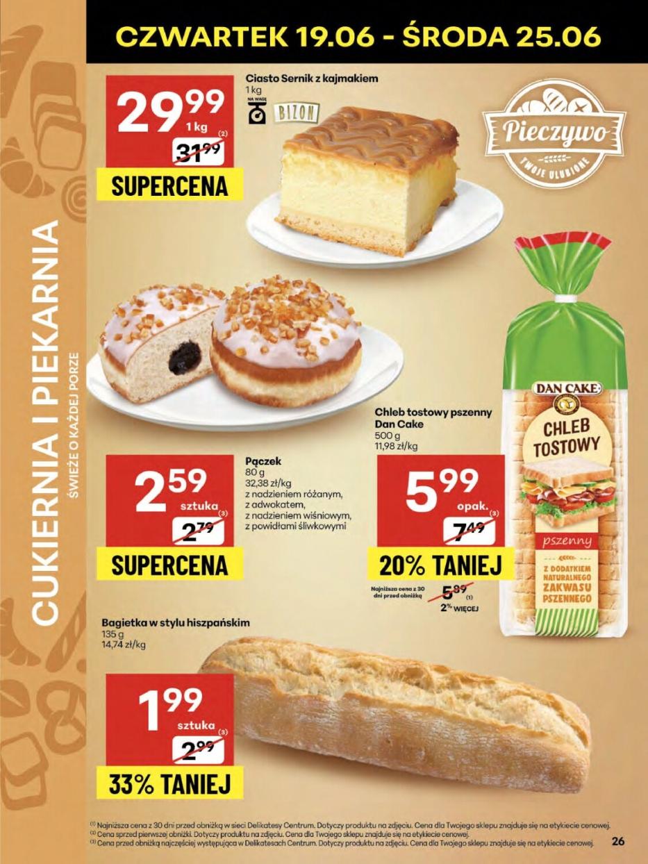 Gazetka promocyjna Delikatesy Centrum str. 26