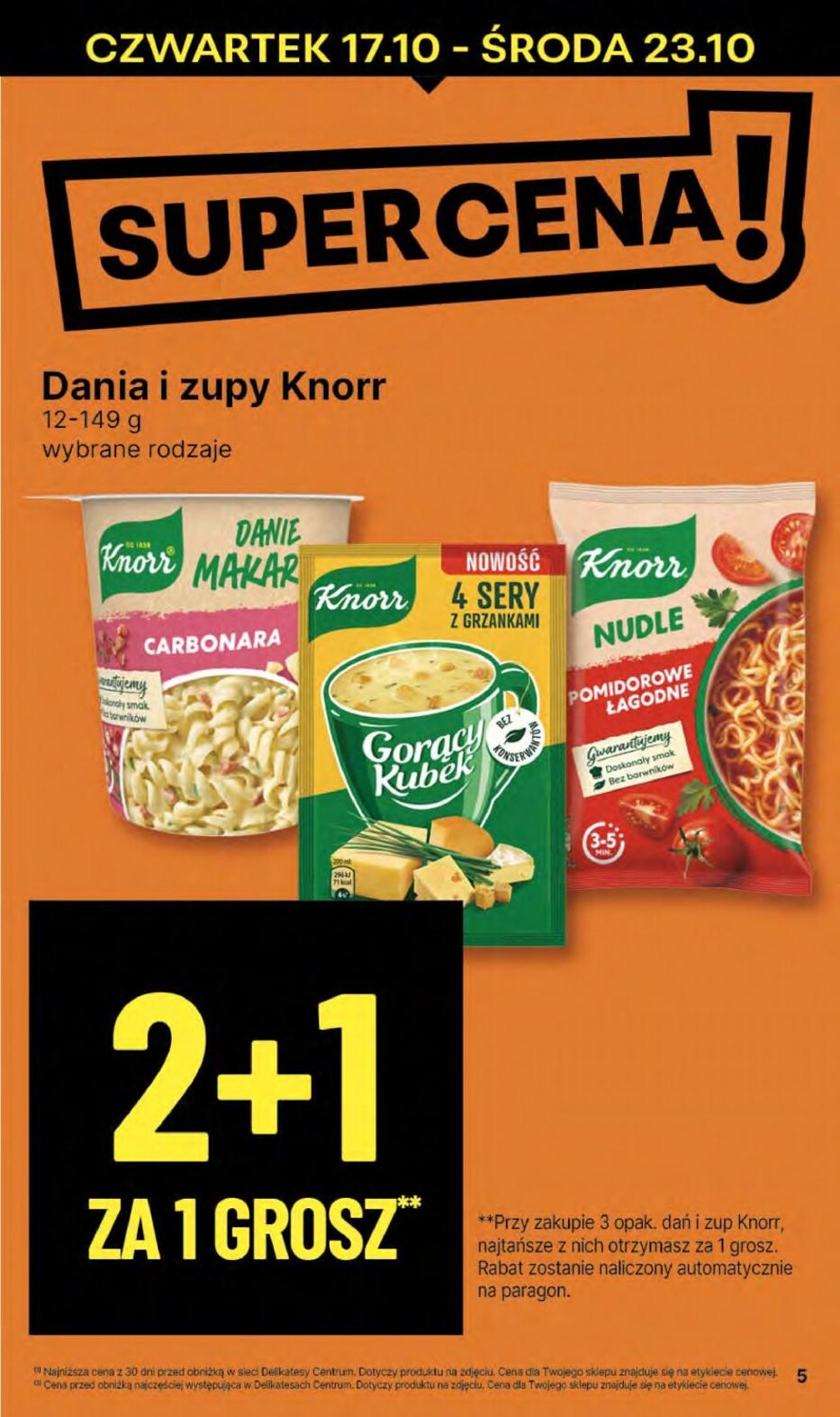 Gazetka promocyjna Delikatesy Centrum str. 5