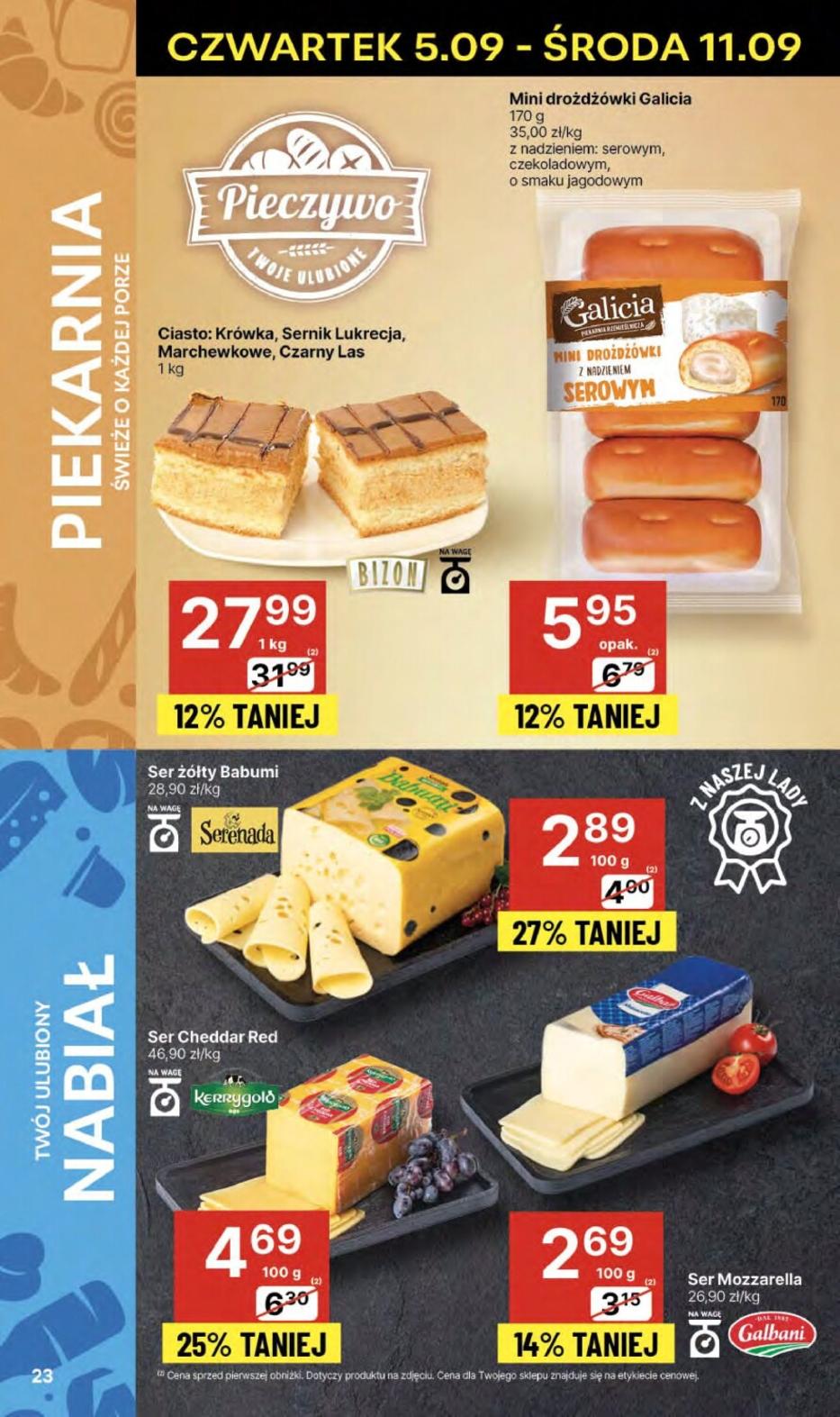 Gazetka promocyjna Delikatesy Centrum str. 23