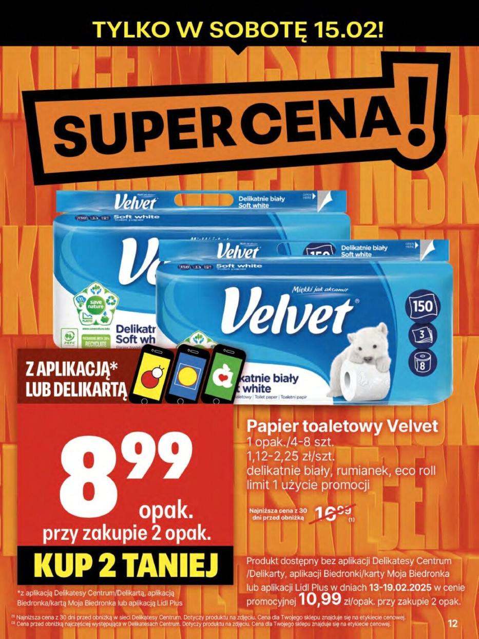 Gazetka promocyjna Delikatesy Centrum str. 12