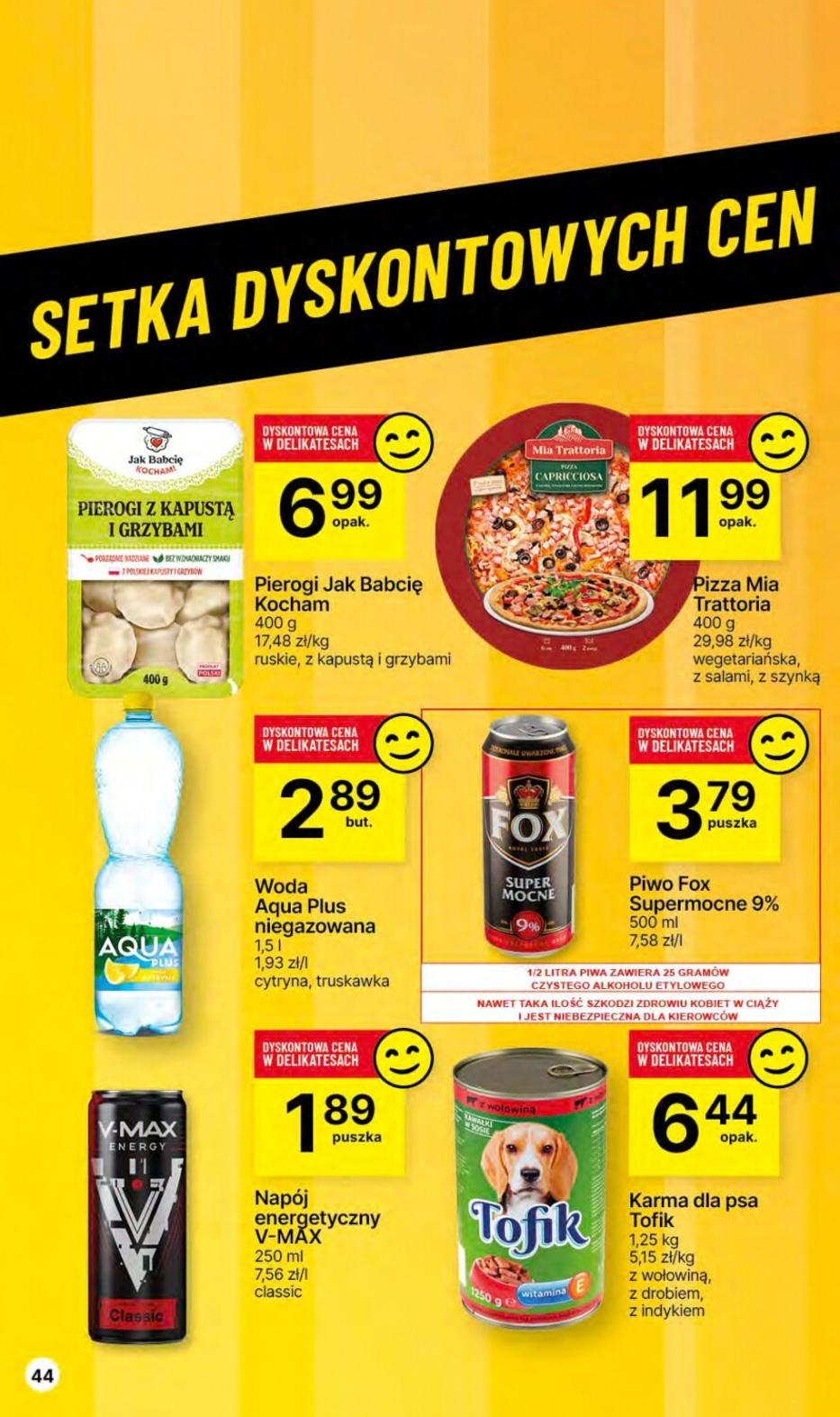 Gazetka promocyjna Delikatesy Centrum str. 44