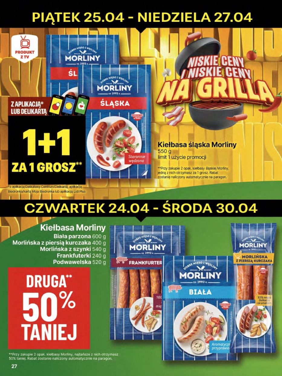 Gazetka promocyjna Delikatesy Centrum str. 27