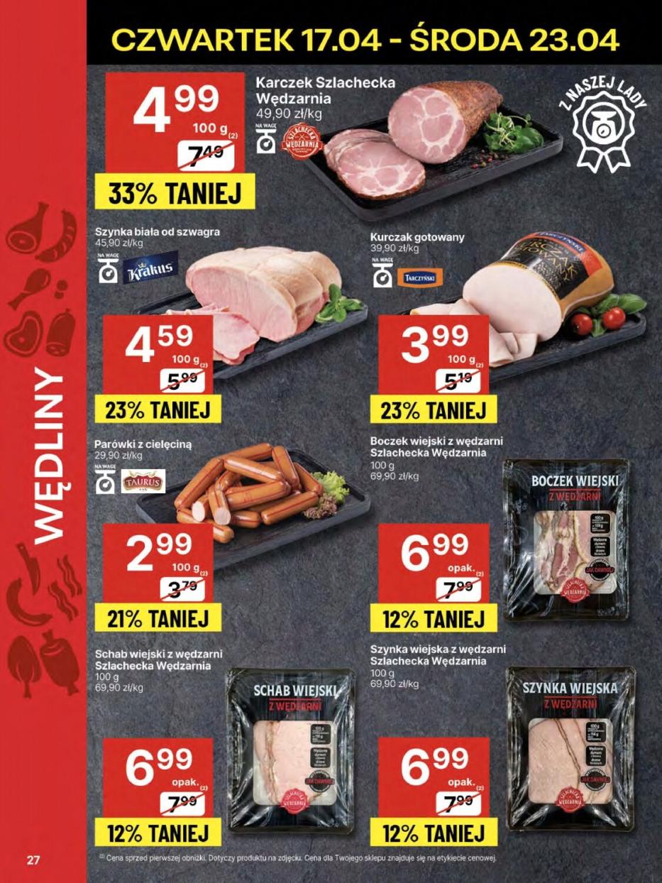 Gazetka promocyjna Delikatesy Centrum str. 27