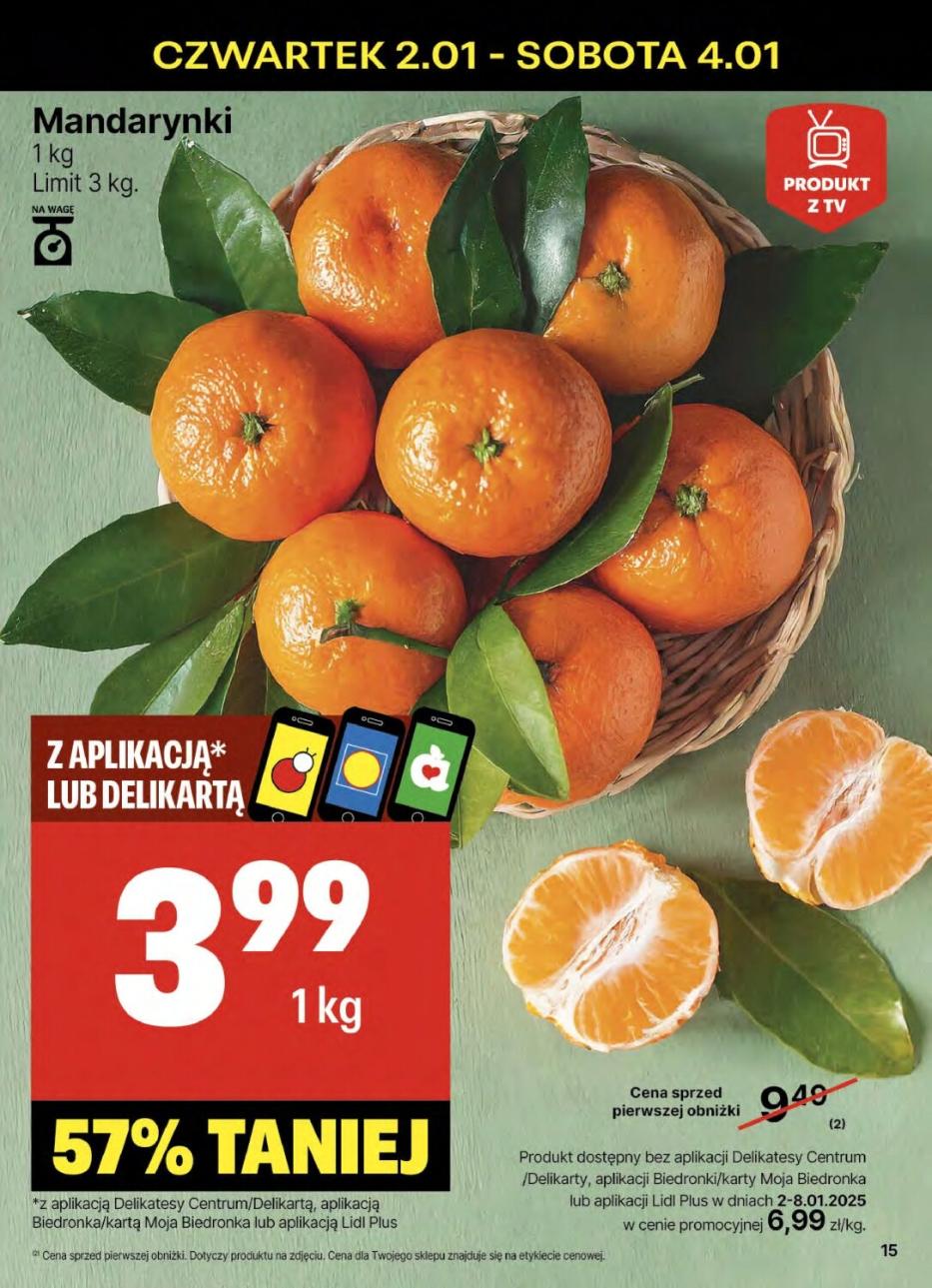 Gazetka promocyjna Delikatesy Centrum str. 15